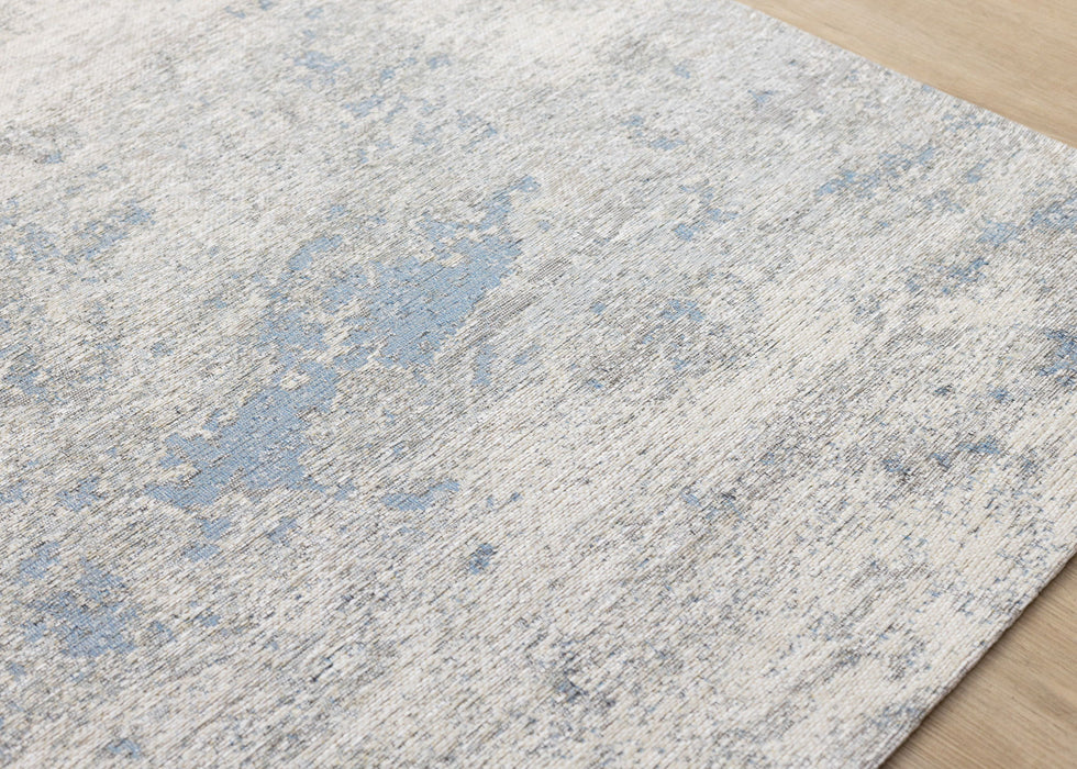 8' X 11' Abstract Area Rug (661319) - Cream / Blue