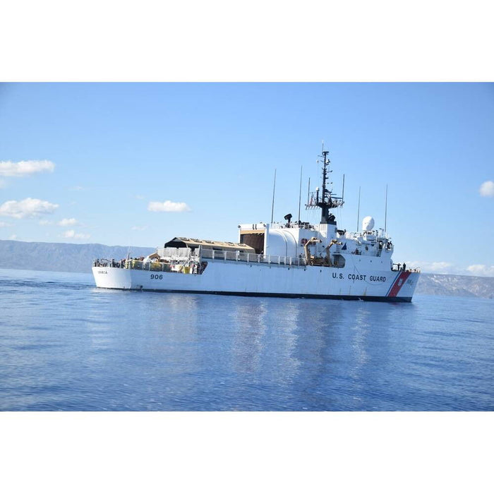 Hand Painted Model Boat (624509) - White