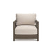 Millennium® by Ashley Arc Lake brown lounge chair with beige cushion