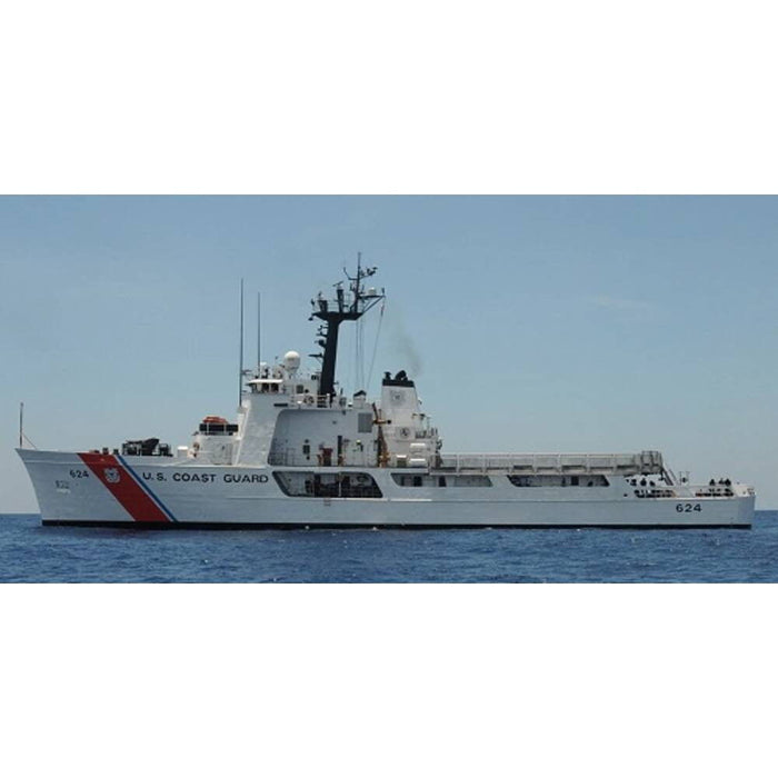 Hand Painted Model Boat (624406) - White