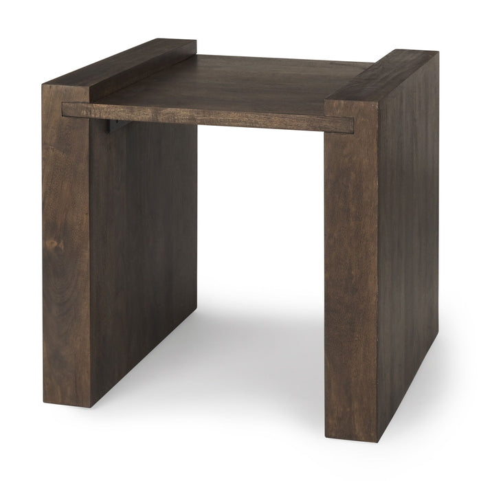 Solid Wood Wood Tray Table - Espresso / Brown