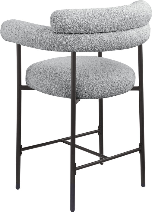 Blake - Counter Stool With Black Base (Set of 2)
