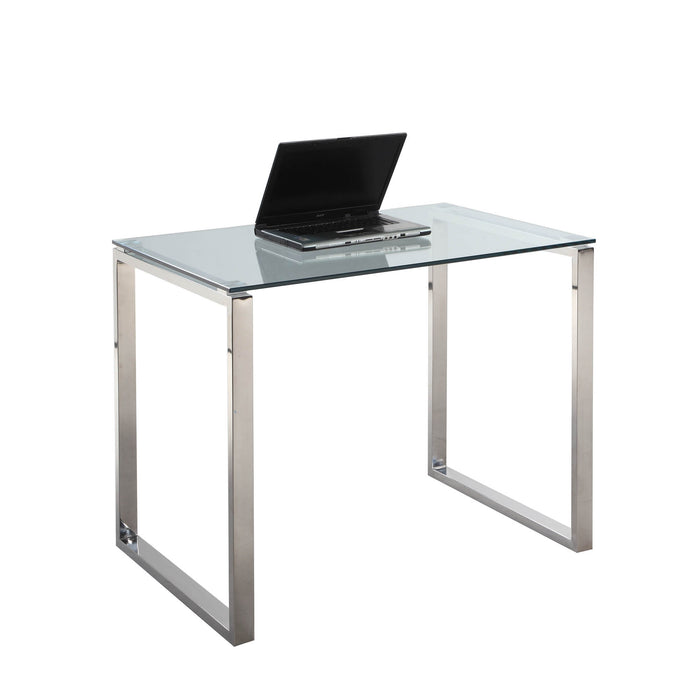 Chintaly 6931 COMPUTER DESK Computer Desk Base Polished SS