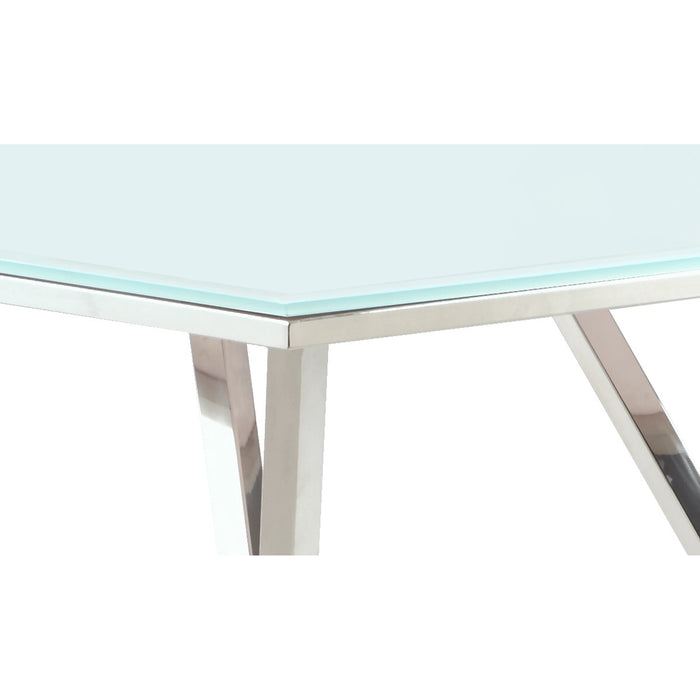 Chintaly JADE Slanted Four-Legged Steel Base Polished SS