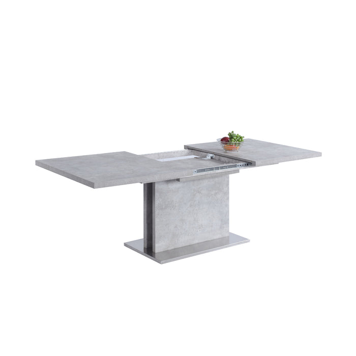 Chintaly KALINDA Rectangular Stainless Steel Base Floor Plate Brushed SS