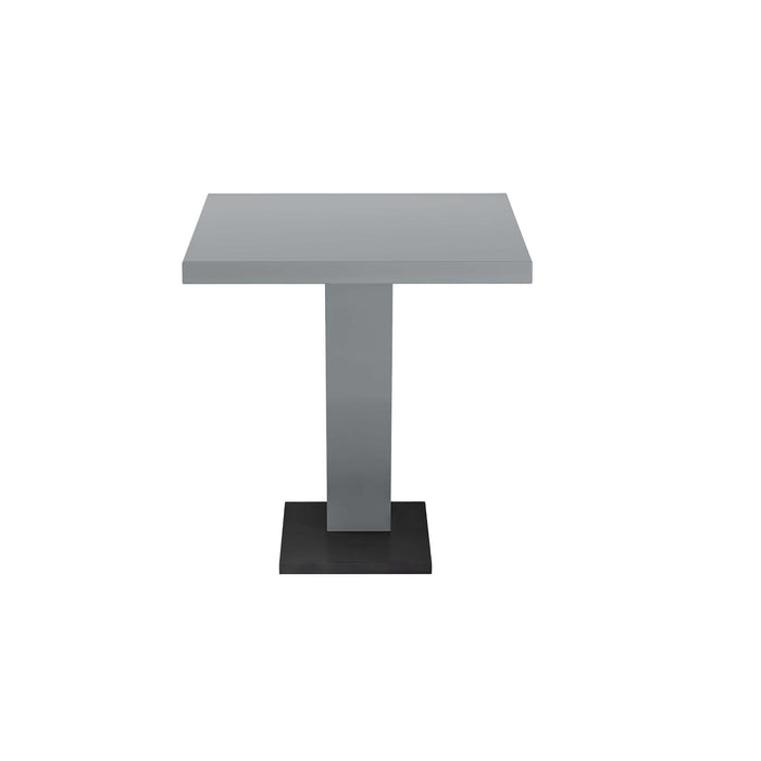 Chintaly LINDEN Rectangular Steel Base Plate Matte Black