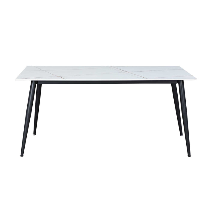 Chintaly MARY Four-legged Steel Dining Table Base Matte Black
