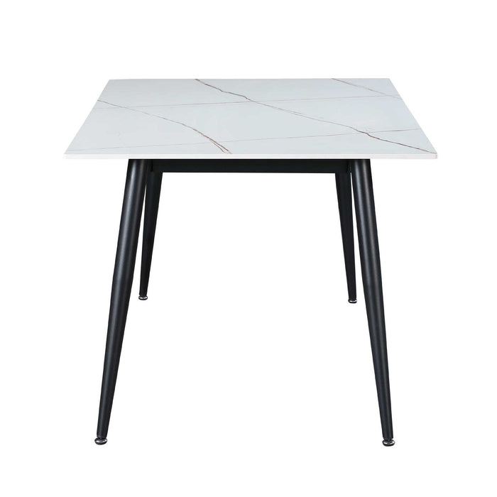 Chintaly MARY Four-legged Steel Dining Table Base Matte Black