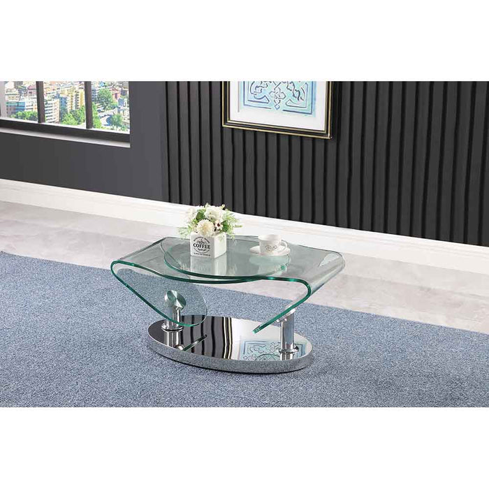 Chintaly 2062 Oval Stainless Steel Base Polished SS