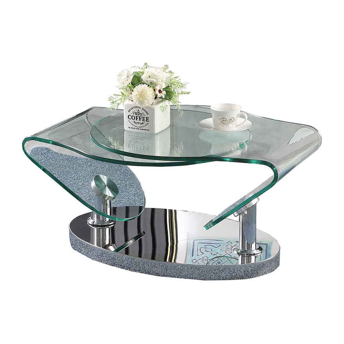 Chintaly 2062 Oval Stainless Steel Base Polished SS