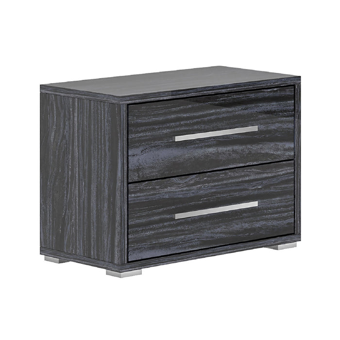 Chintaly NAPLES 5-Piece Queen Size Bedroom Set w/ Bed, Dresser, Mirror & 2 Nightstands