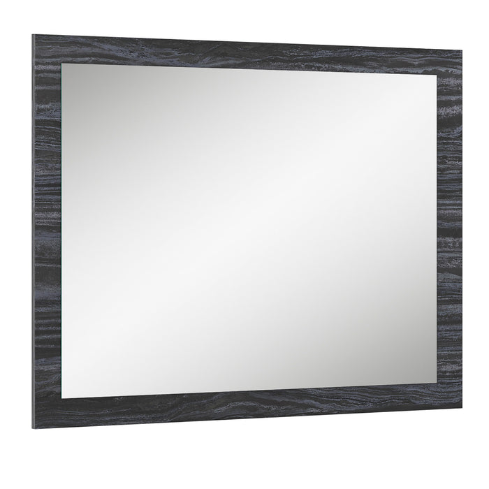 Chintaly NAPLES 5-Piece Queen Size Bedroom Set w/ Bed, Dresser, Mirror & 2 Nightstands