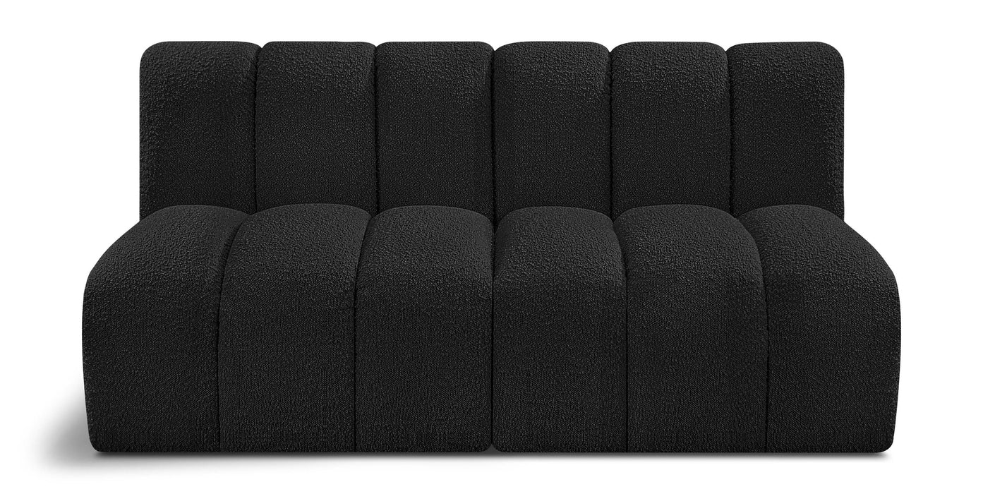 Arc - Boucle Fabric 2 Seats Modular Sofa