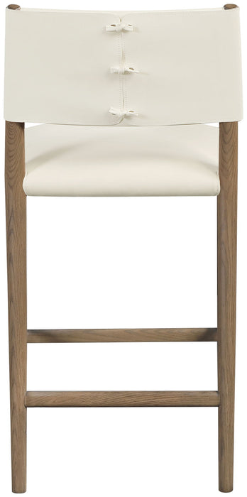 Andie - Upholstered Counter Stool - Brown Base