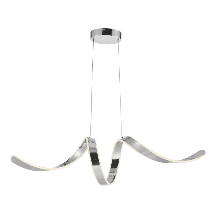 LED Dimmable Chandelier - Silver