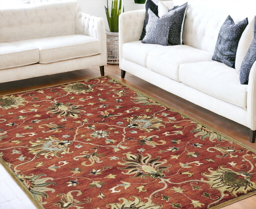 60" x 96" Wool Rug - Sienna