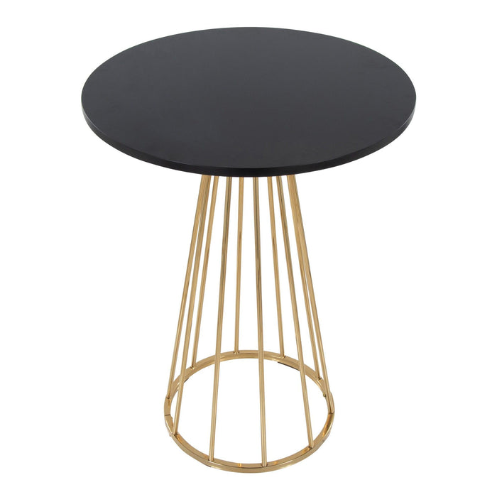 Canary - Counter Table - Gold Metal