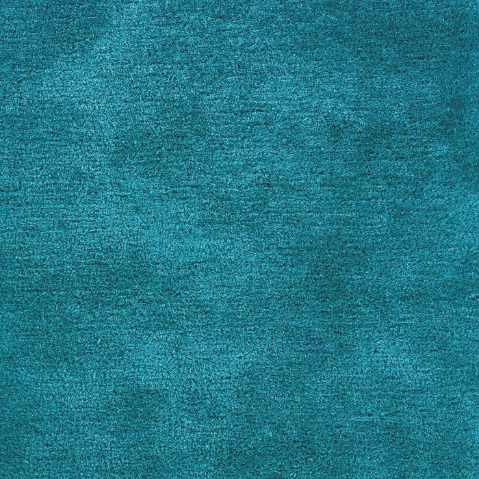 7' X 10' Shag Hand Tufted Area Rug (574442) - Teal