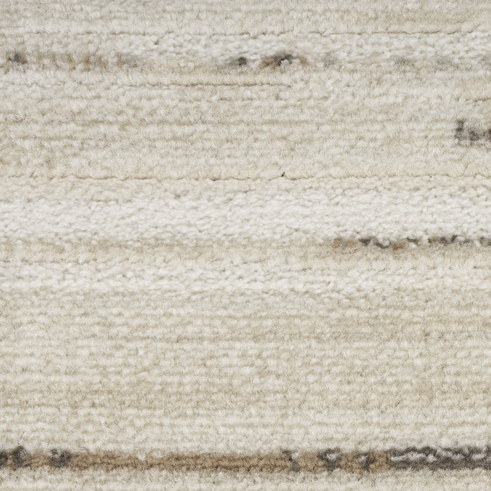 10' X 14' Abstract Distressed Area Rug (573761) - Ivory