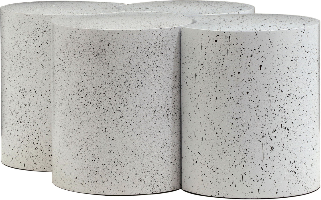 Dimple - 4 Piece Modular Coffee Table - Terazzo Finish