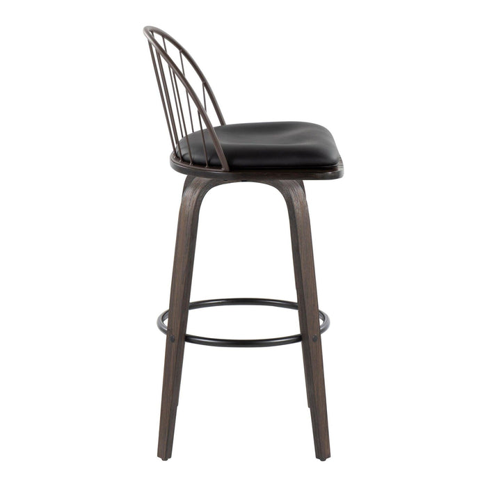 Riley - 30" Fixed-Height Barstool (Set of 2)