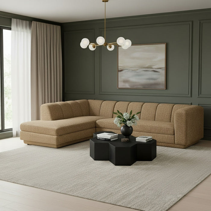 Modari - Sectional - Brown