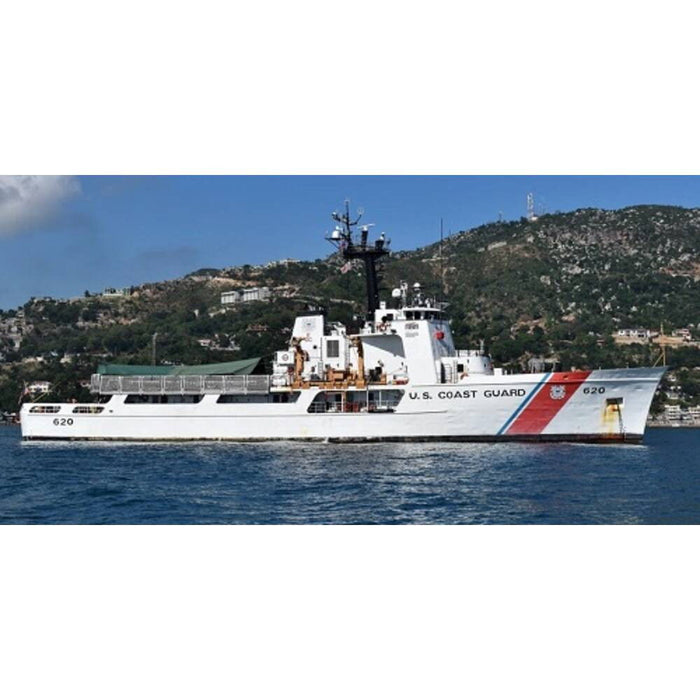 Hand Painted Model Boat (624521) - White
