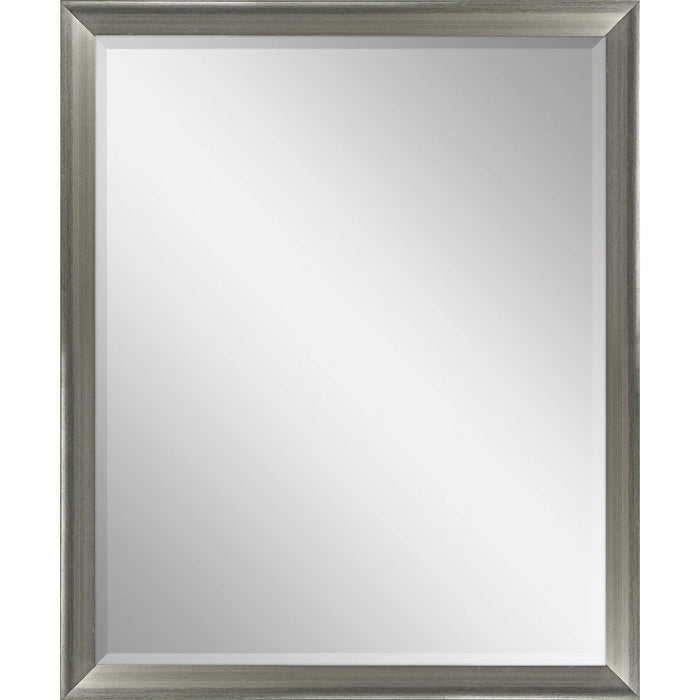 44" Framed Accent Mirror - White