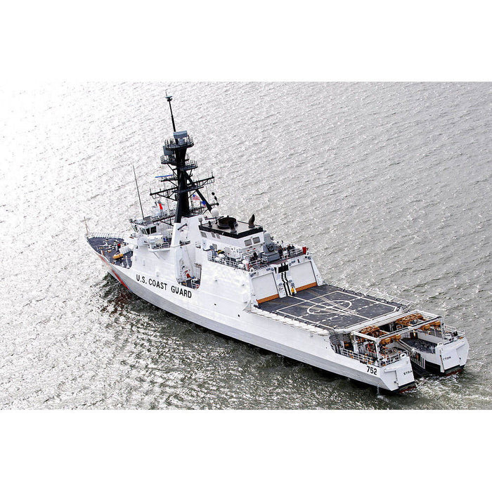 Hand Painted Model Boat (624482) - White