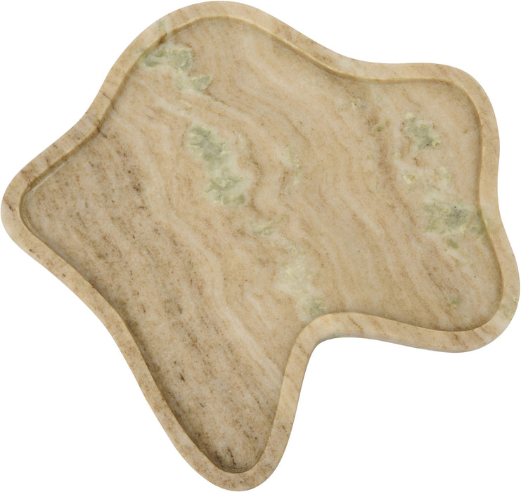 Marble tray by Meridian Furniture featuring a polished genuine marble surface and sleek tray design.