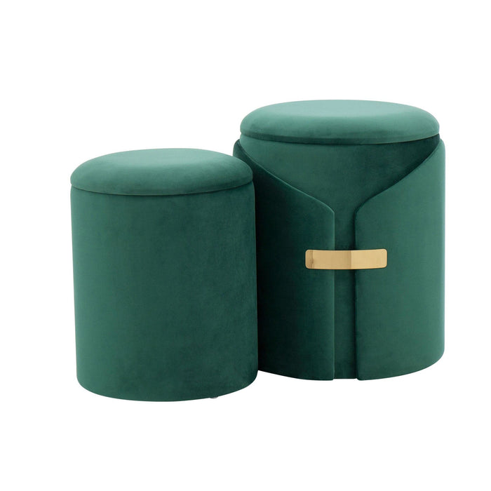 Dahlia - Nesting Ottoman (Set of 2)
