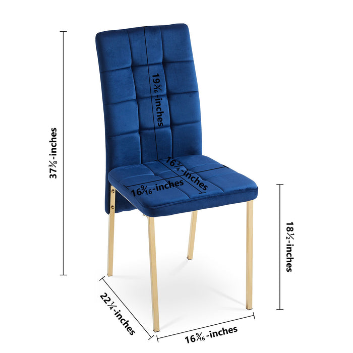 Modern Giga Nordic dining chair with high back and colorful legs, part of a stylish chair set, showcasing sleek design and vibrant accents.