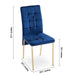 Modern Giga Nordic dining chair with high back and colorful legs, part of a stylish chair set, showcasing sleek design and vibrant accents.