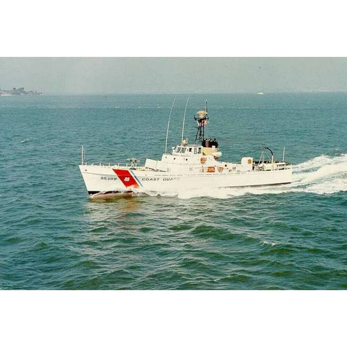 Hand Painted Model Boat (624451) - White