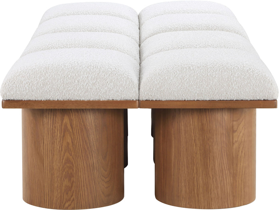 Pavilion - 8 Piece Modular Bench With Brown Base