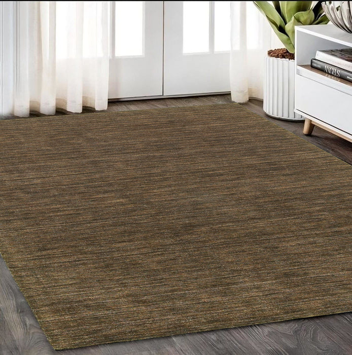 5' X 8' Wool Hand Tufted Area Rug - Brown