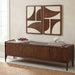 Veya 71-inch genuine marble and mango wood media console TV stand by Meridian Furniture, featuring sleek marble top and wooden legs.