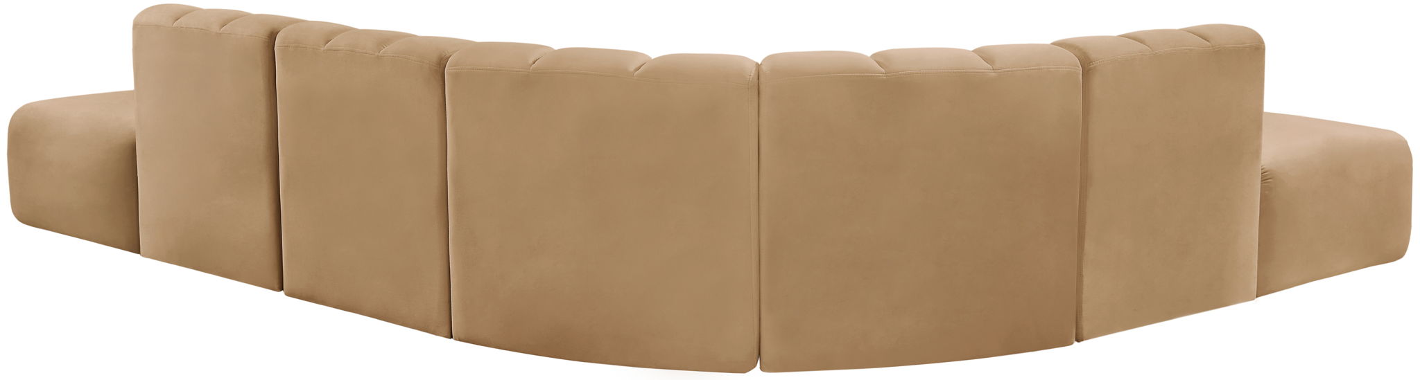 Arc - Velvet 7 Piece Corner Modular Sofa