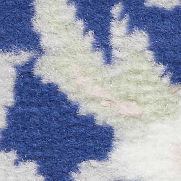 2' X 3' Floral Area Rug (556176) - Blue