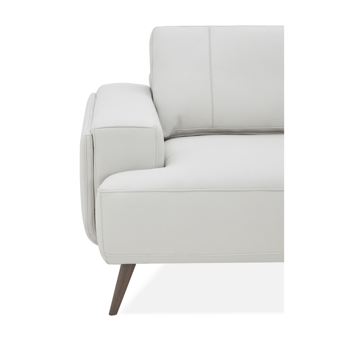 J & M Furniture Capri RHF Sectional in Frost