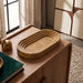 Marble tray by Meridian Furniture featuring a sleek, genuine marble surface and elegant design for versatile use.