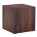 Elegant walnut wood grain coffee table by Giga, featuring a sleek design perfect for modern living room decor.