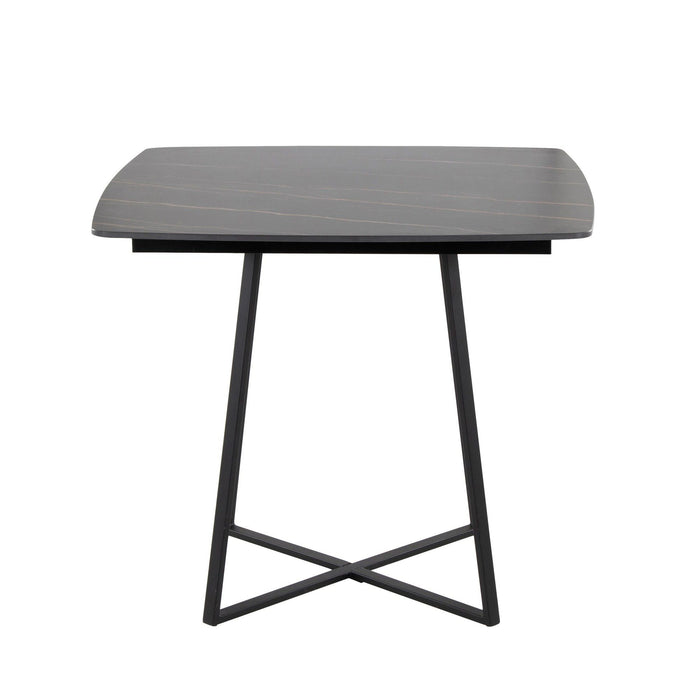 Folia - Dinette Table - Black Metal