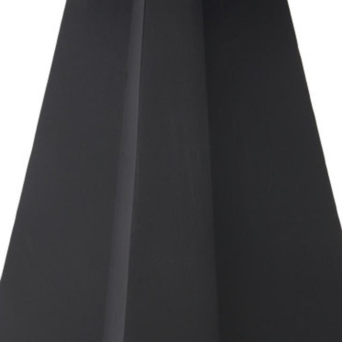 48" Sintered Stone And Steel Pedestal Base Round Dining Table - White