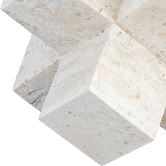 Jack - Travertine Decorative Object - Natural