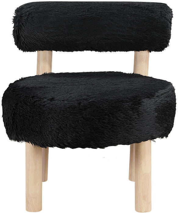 Ambre - Shearling Fabric Accent Chair