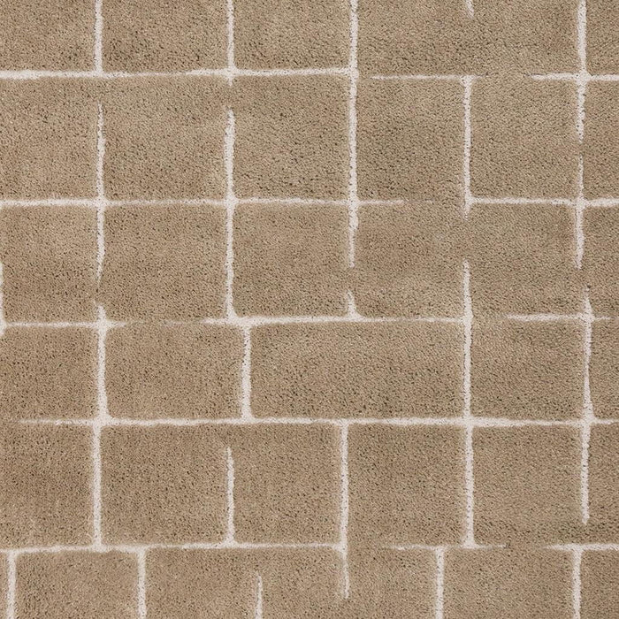 8' X 11' Geometric Area Rug (660270) - Gray / Taupe