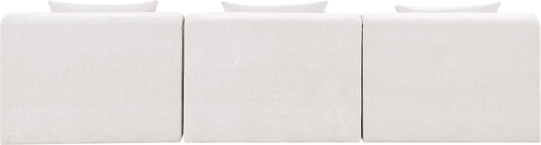 Stellar - 3 Piece 114" Upholstered Modular Armless Sofa