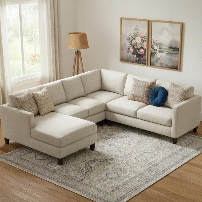 9' X 11' Floral Area Rug (554749) - Beige / Blue / Gray