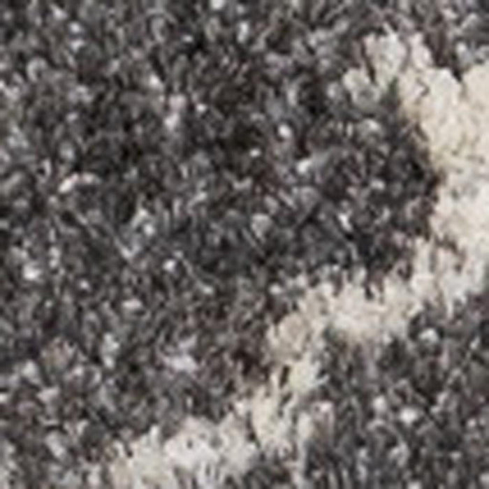 5' X 8' Ogee Area Rug (660271) - Gray / Cream